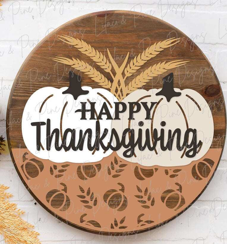 Happy Thanksgiving Pumpkins