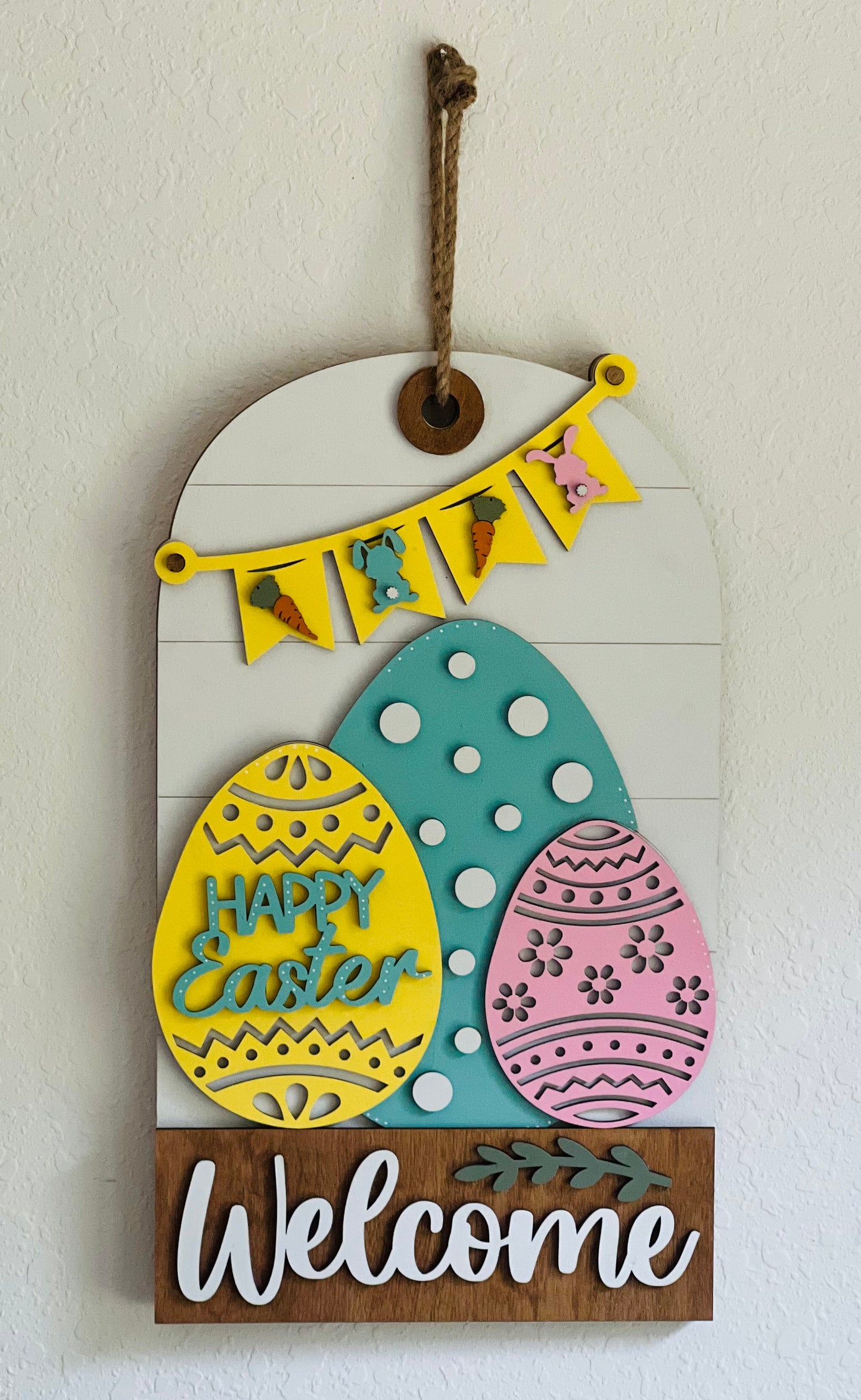 Door/Wall Sign Interchangeable Insert - Easter Eggs