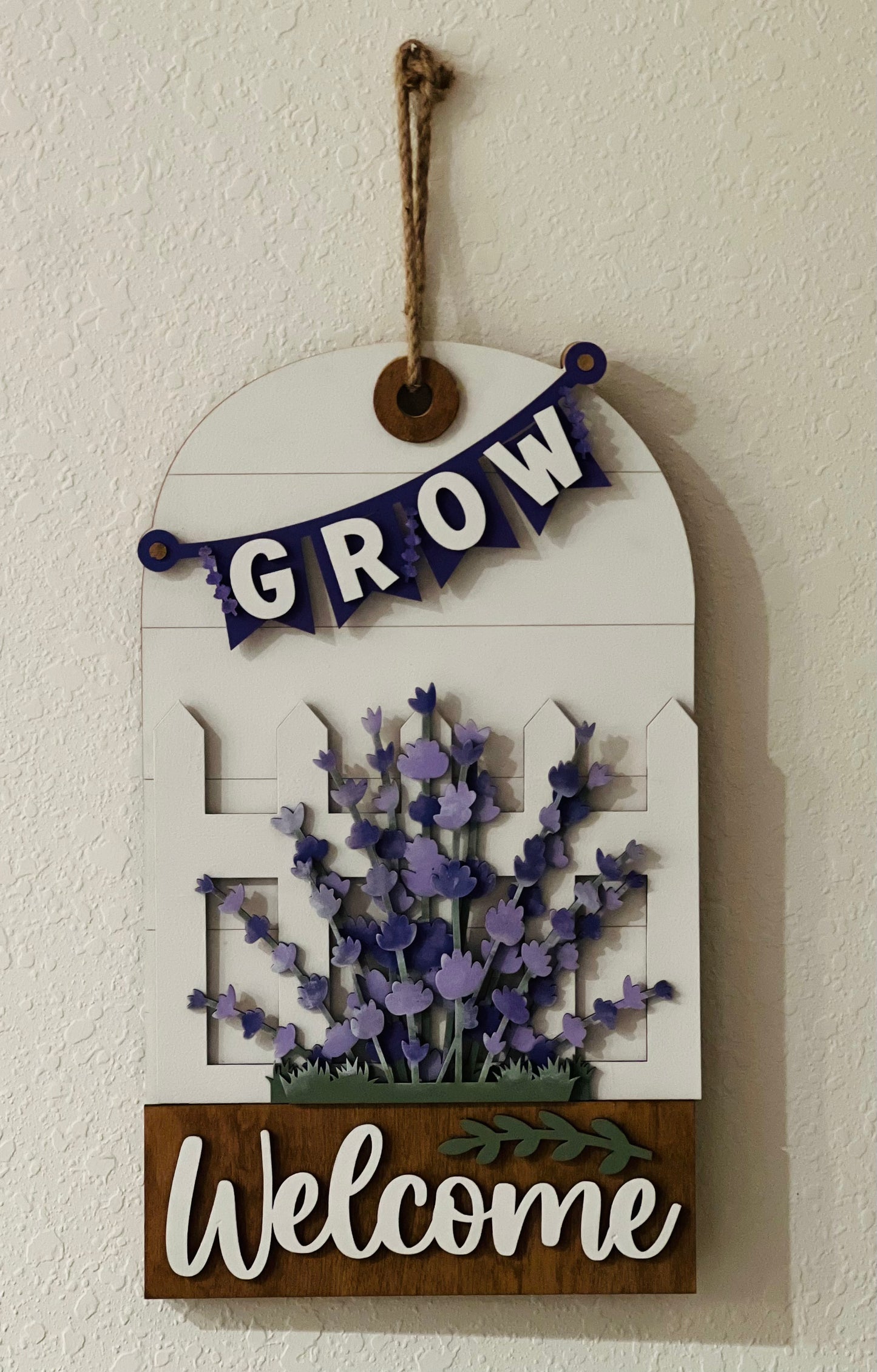 Door/Wall Sign Interchangeable Insert - Grow