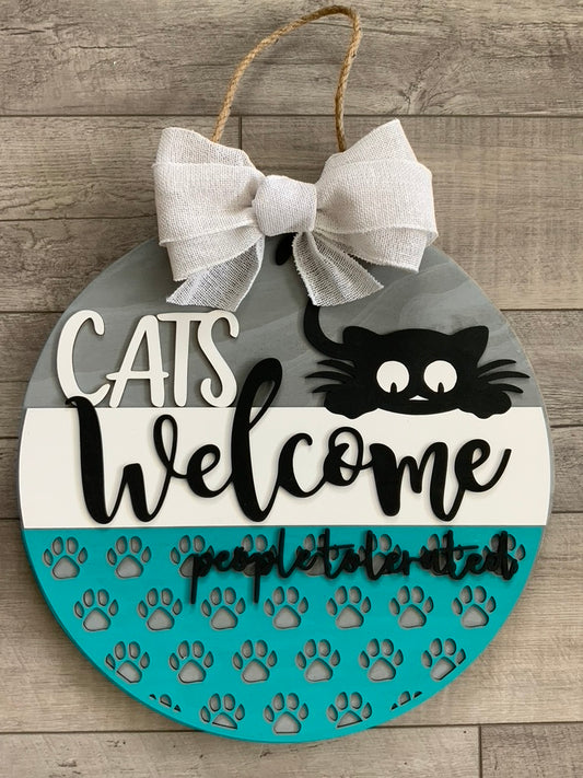 CATS Welcome People Tolerated