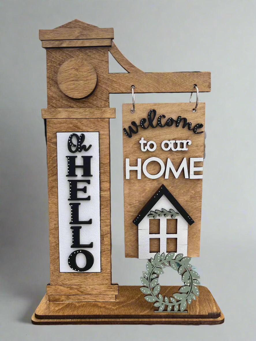 Oh HELLO Welcome to our Home