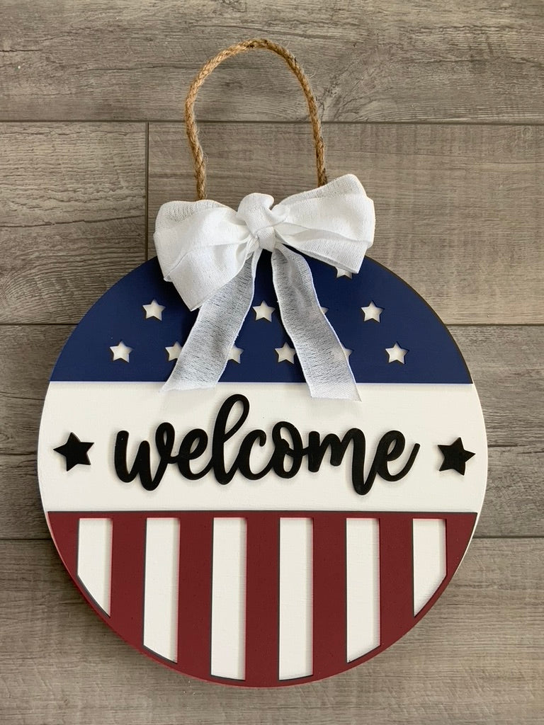 Stars and Stripes Welcome