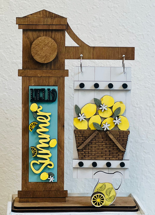 Summer Lemons Interchangeable Post Sign