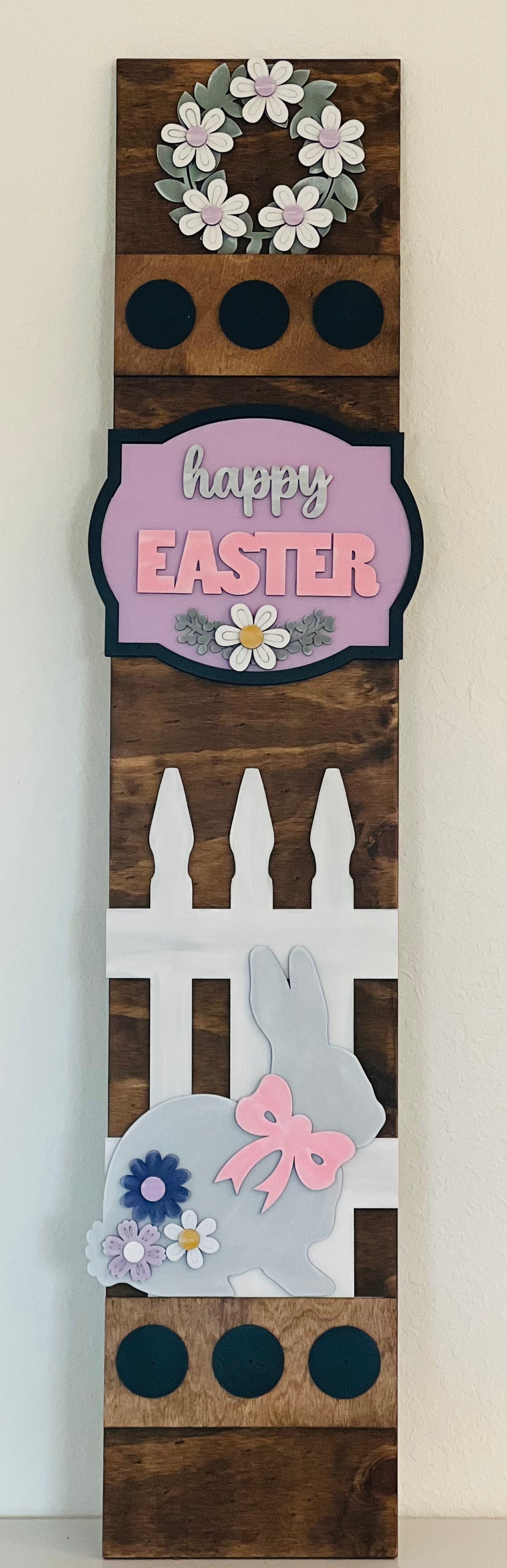 Happy Easter Bunny Fence