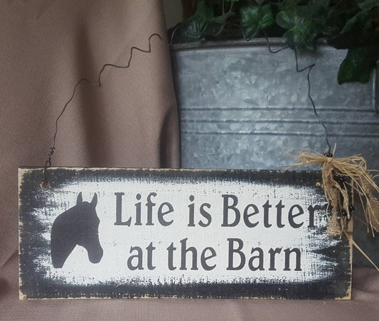 Life is Better in the Barn