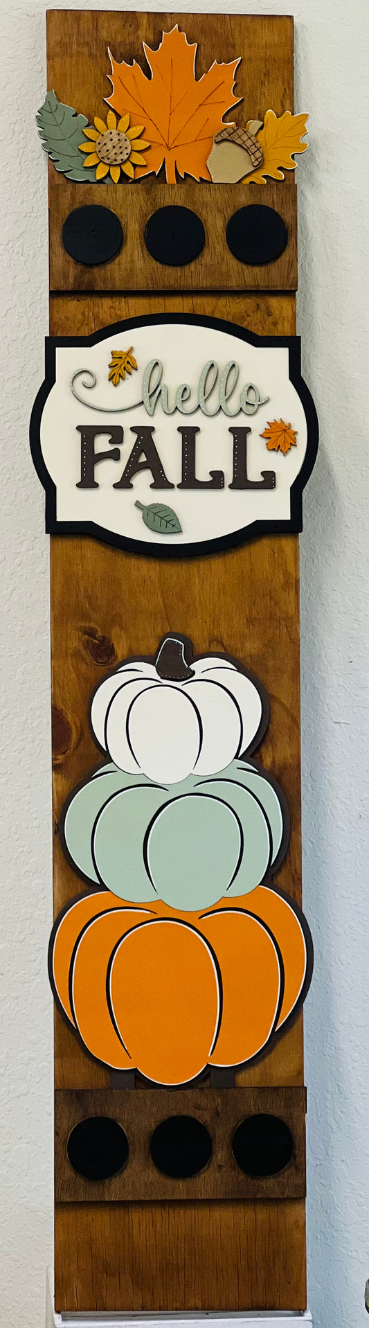 Stacked Pumpkins