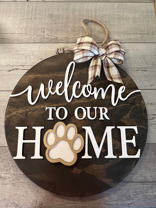 Welcome to our Home Pawprint