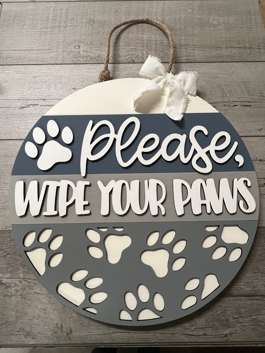 Please Wipe your Paws